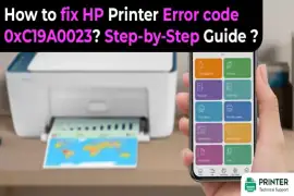 How to fix HP Printer Error code 0xC19A0023? Step-by-Step Guide