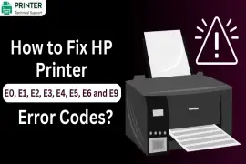 How to Fix HP Printer Error Codes