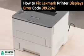 How to Fix Lexmark Printer Displays Error Code 919.224?