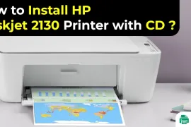 How to Install HP Deskjet 2130 Printer with CD?