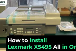 How to Install Lexmark X5495 All in One?