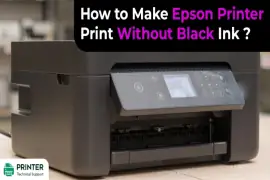 How to Make Epson Printer Print Without Black Ink?