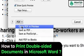 How to Print Double-sided Documents in Microsoft Word