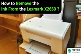 How to Remove the Ink From the Lexmark X2650