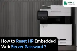How to Reset HP Embedded Web Server Password?