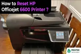 How to Reset HP Officejet 6600 Printer?