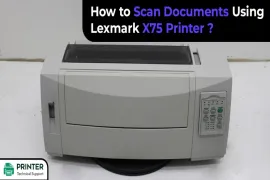 How to Scan Documents Using Lexmark X75 Printer