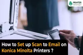 How to Set up Scan to Email on Konica Minolta Printers?