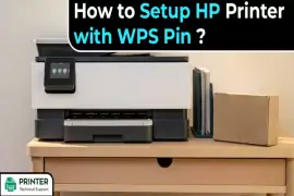 How to Setup HP Printer with WPS Pin?