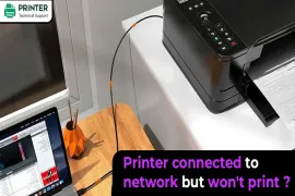 Printer Connected to Network But Won't Print - Troubleshooting Guide