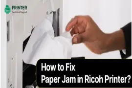 paper jam in ricoh printer