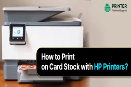 print on card stock with hp printers