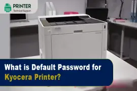 default password for kyocera printer