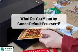 What Do You Mean by Canon Default Password?