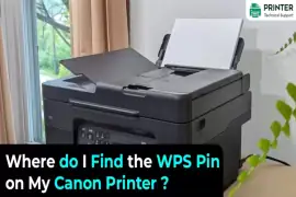 Where do I Find the WPS Pin on My Canon Printer?