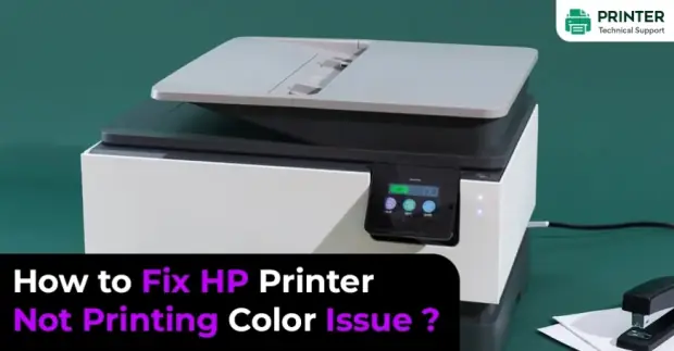 How to Fix HP Printer Not Printing Color Issue?