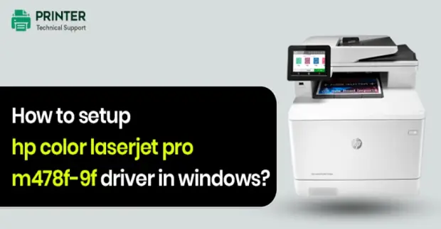 hp color laserjet pro m478f-9f driver in windows