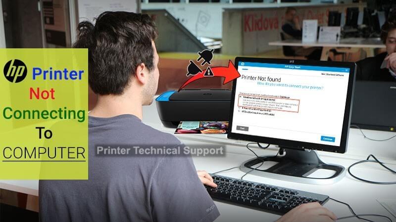 HP Printer not Connecting to Compute