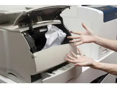 HP printer E0 Error code - paper jam