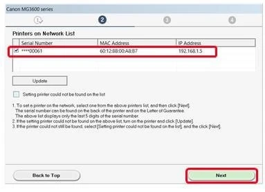 connect canon mg3650 printer to wifi