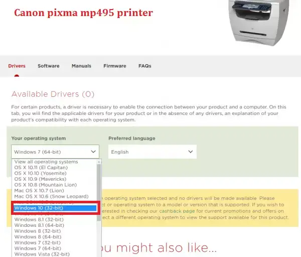 canon mp495 wireless setup