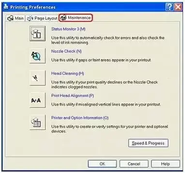 Clean Epson Printerhead Manually
