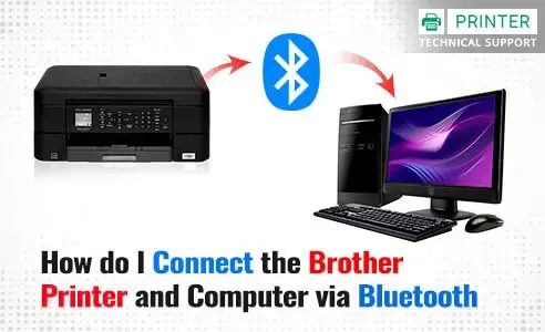 how to connect brother printer to computer