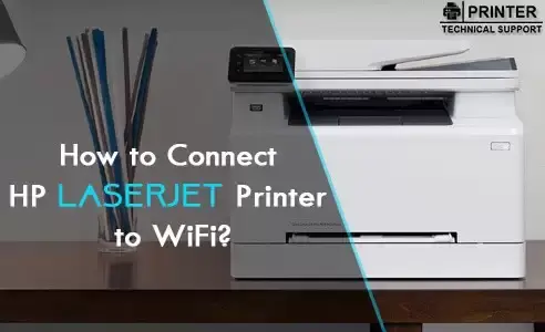 Connect HP Laserjet Printer to WiFi