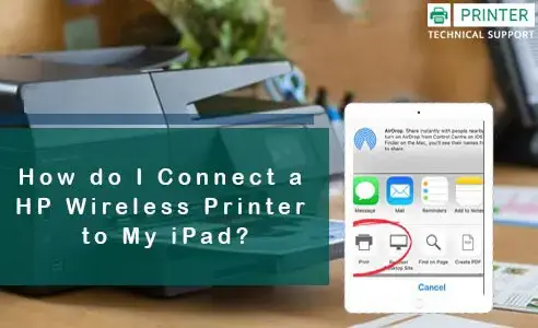 how do i setup my hp printer to my ipad