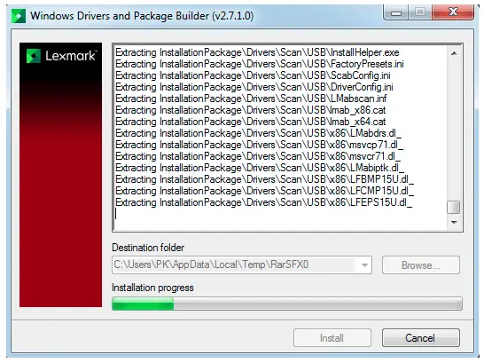 lexmark x4650 wireless setup without cd