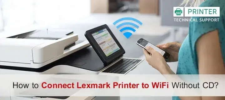 how to connect lexmark printer to wifi without cd
