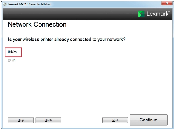 lexmark x4650 wireless setup without cd
