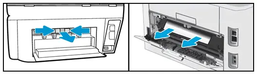 hp printer paper jam error
