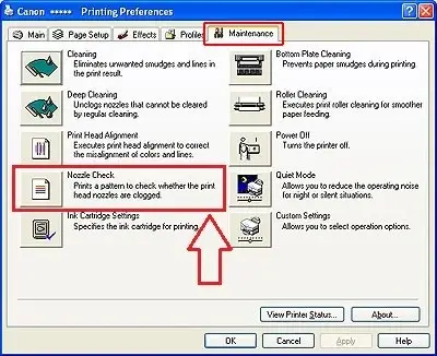 printer printing double vision