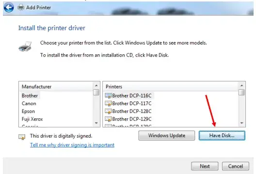 install ricoh printer driver on windows 10