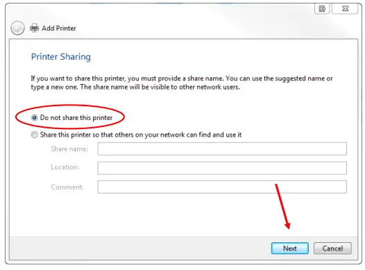 how to install ricoh printer driver on windows 7