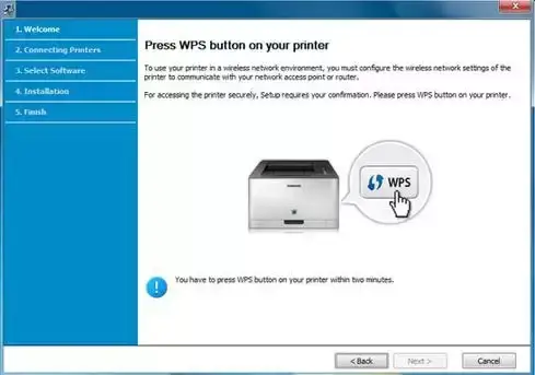 samsung printer wps pin