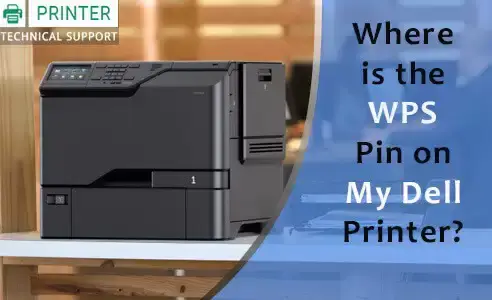 WPS Pin on My Dell Printer